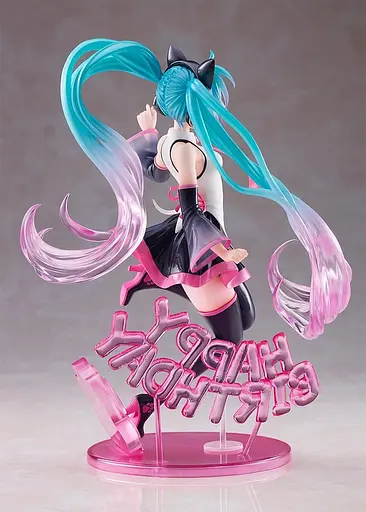 Фигурка Taito Vocaloid Hatsune Miku Happy Cat ver. Вокалоид Хацуне Мику 23 см T V HM HC 23 - фото 3