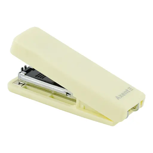 Степлер канцелярський Axent MINI Pastelini №10/5 пластиковий 10 аркушів, жовтий (4910-08-A) - фото 2