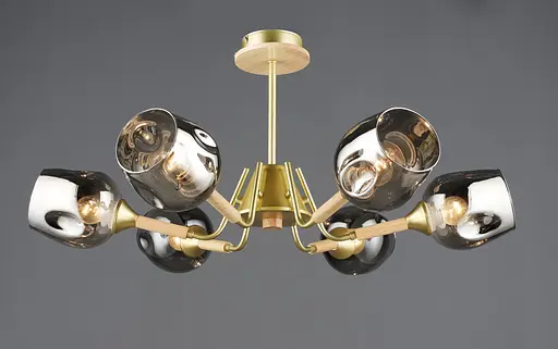 Люстра подвесная на 6 плафонов VALESO N6619/6