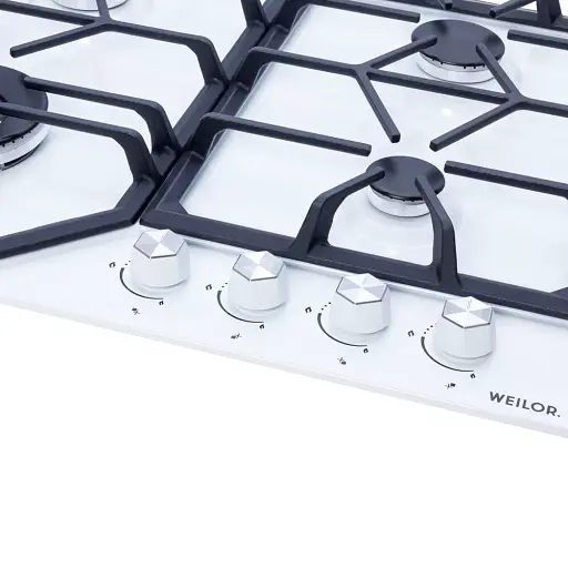 Поверхня газова на металі Weilor GM W 604 WH - фото 4