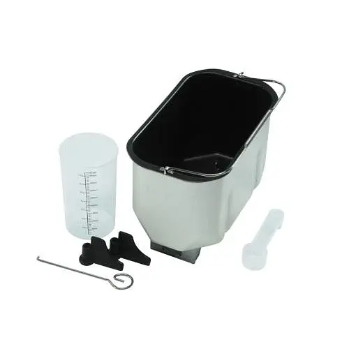 Хлібопіч Liberton LBM-6305, White/Silver, 850 Вт, 12 програм, 2 тістоміса, випікання 700/900/1150 г, оглядове вікно, підтримка температури, відстрочка старту - фото 2