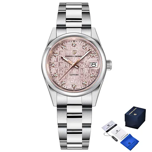 Годинник Pagani Design PD-1794L Silver-Pink