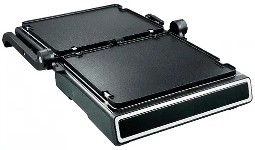 Прижимной гриль Grunhelm G1817 сенсорное управление плоская сменная поверхность 1800 Вт - фото 5