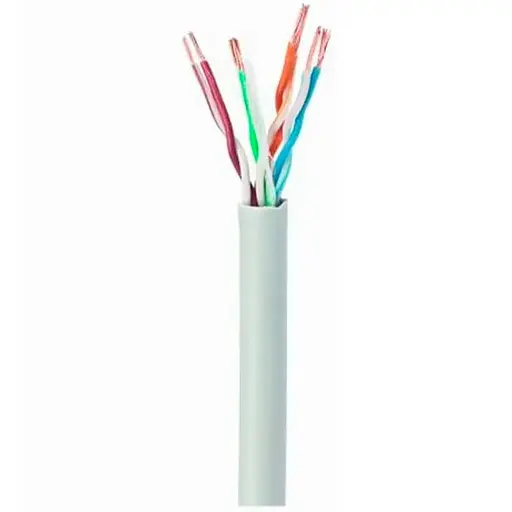 Кабель вита пара Cablexpert (UPC-5004E-L) CAT5e, багатожильний, алюміній під міддю (CCA с AWG24), неекранований, 305м