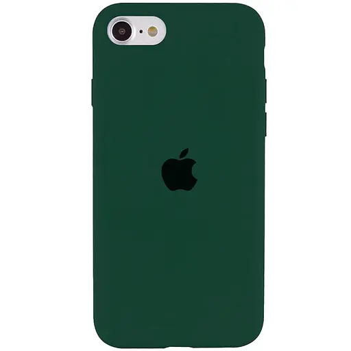 Чехол Epik Silicone Case Full Protective AA для Apple iPhone SE 2020/7/8 4.7 Зеленый/Forest green