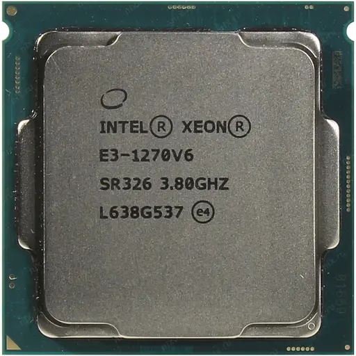Процессор Intel Xeon e3 1270 v6 3.8-4.2 GHz, LGA1151 72W Б/У
