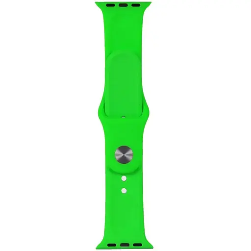 Ремешок Apple Watch Silicone 38/40/41 мм Зеленый (32) (31) - фото 1