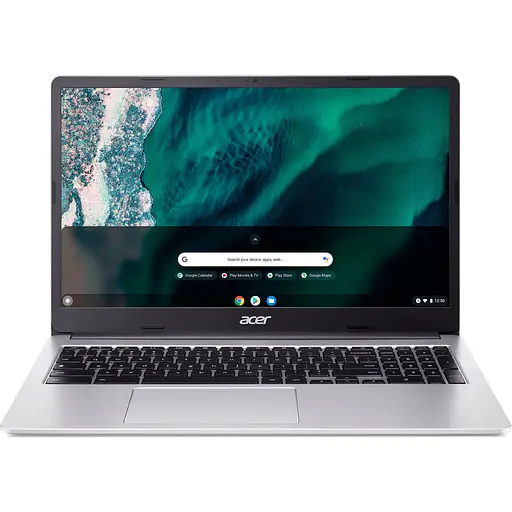 Acer Ноутбук Chromebook CB315-4H 15" FHD IPS, Intel C N4500, 8GB, F128GB, UMA, ChromeOS, серебристый