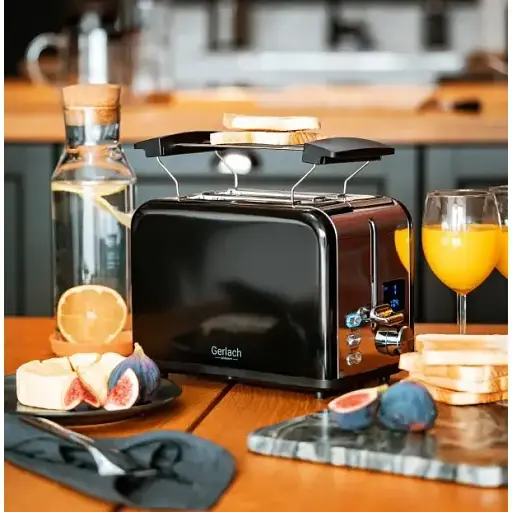 Тостер Gerlach 1100Вт GL 3221 Cream - фото 7