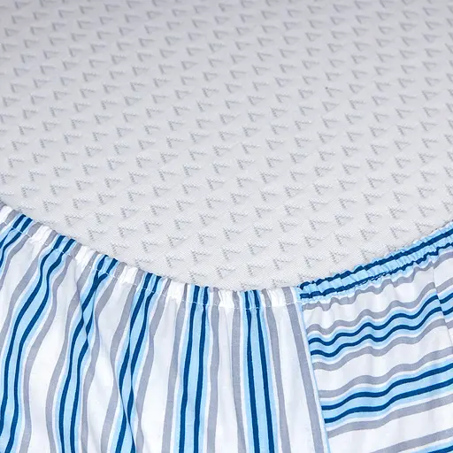 Простирадло на резинці Moon&Star Calm Waters Бязь Gold Люкс 160х190х20 см - фото 2