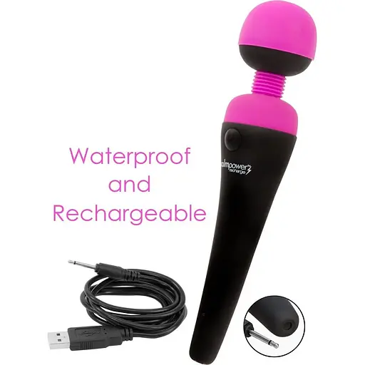 Вибромассажер PalmPower Recharge Pink - фото 5
