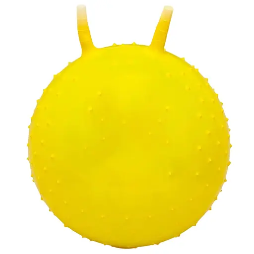 Мяч для фитнеса с рожками, 300 г, 45 см, принт-животное, массажный (В ассортименте)