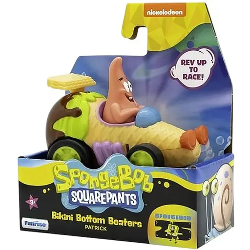 Фигурка Spone Bob Губка Боб Квадратные штаны Лодочник Патрик (FR71144/71146) - фото 6