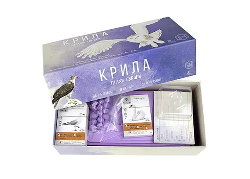 Настольная игра Ігромаг Крылья: Птицы Европы (Wingspan: European Expansion) (укр.) (STM901) - фото 3