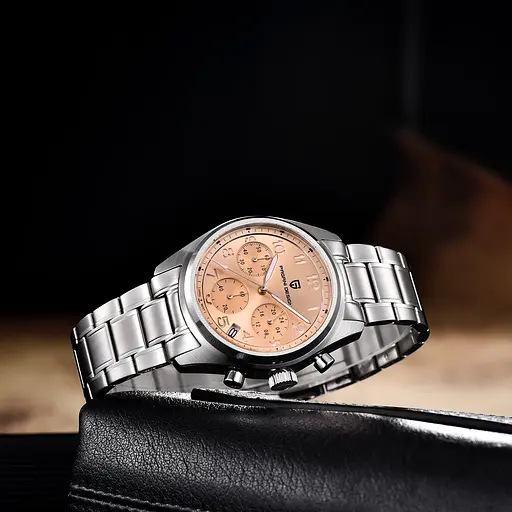 Наручний годинник жіночий PD-1773 Silver-Pink Pagani Design acs0031203 - фото 2