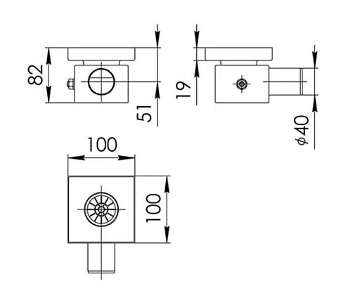 Душовий трап Laris Piano 100 78000027 - фото 2