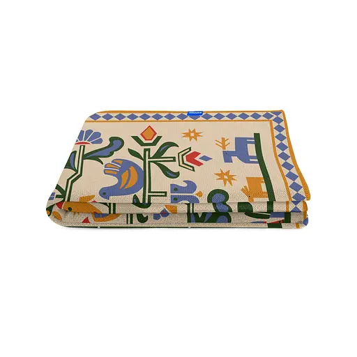 Плед Orner Дерево життя бежевий 130 x 170 см - фото 2