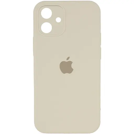 Чехол Epik Silicone Case Square Full Camera Protective AA для Apple iPhone 11, 6.1 Бежевый/Antique White