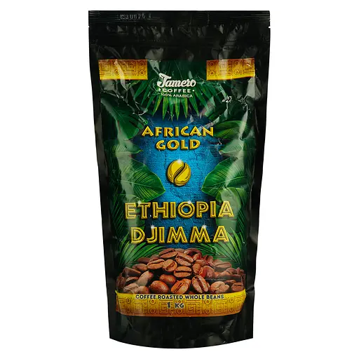 Кофе в зернах Jamero Ethiopia Jimma Золото Африки 1 кг