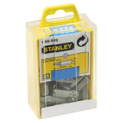 Набір біт Stanley Pz2, 25мм, 25шт. (1-68-949) - фото 2
