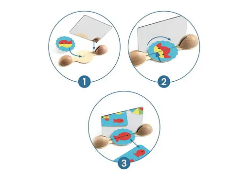 Настольная игра Djeco Зеркальные картинки (Ze Mirror Images) (DJ06481) - фото 2