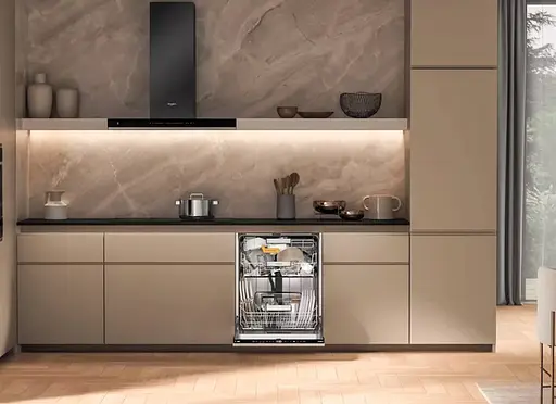 Посудомоечная машина Whirlpool встраиваемая 14компл. A+++ 60см дисплей 3й корзина белая - фото 3