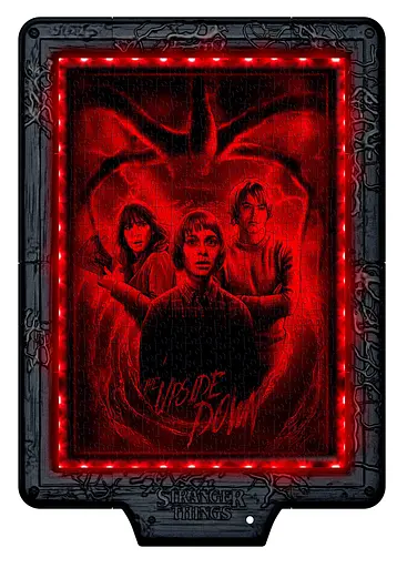 Пазл Дивні Дива (Stranger Things) - 520 шт Clementoni 35155 - Колекційне видання "The Upside Down" - фото 4