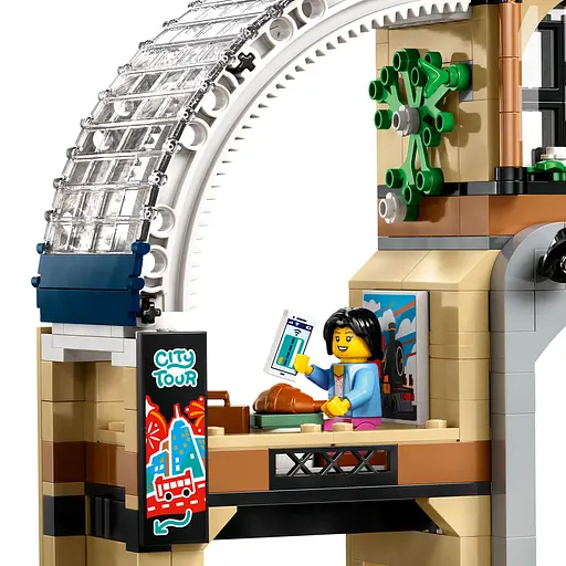 Конструктор LEGO City Центральный железнодорожный вокзал 752 детали (60469) - фото 7