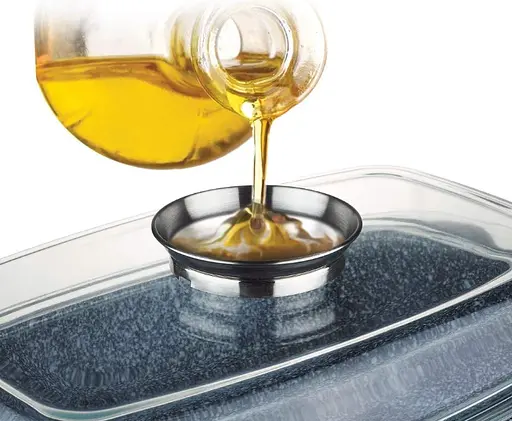 Гусятниця Edenberg EB-8007 з литого алюмінію з гранітним покриттям з кришкою - фото 2