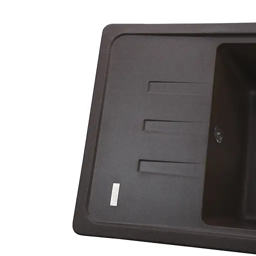 Гранитная мойка Globus Lux Mono коричневый 620x435мм А0006, Коричневый - фото 5