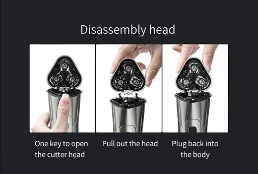 Электробритва Enchen Steel 3S бронзовый - фото 3