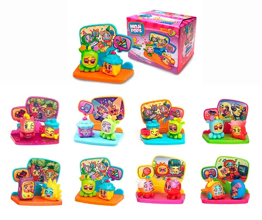 Набір фігурок Moji Pops S1 – Коробочка пригод, 2 фігурки, сцена - фото 2