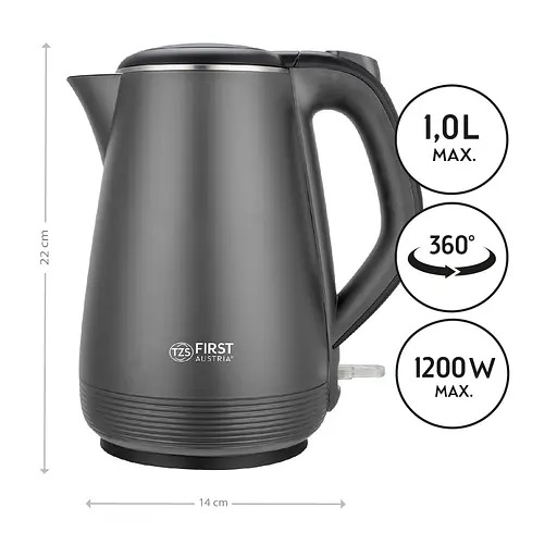 Электрочайник First FA-5407-4-GR - фото 2