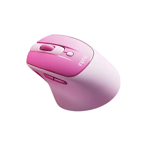 Мышь беспроводная INPHIC M2 Pink - фото 1