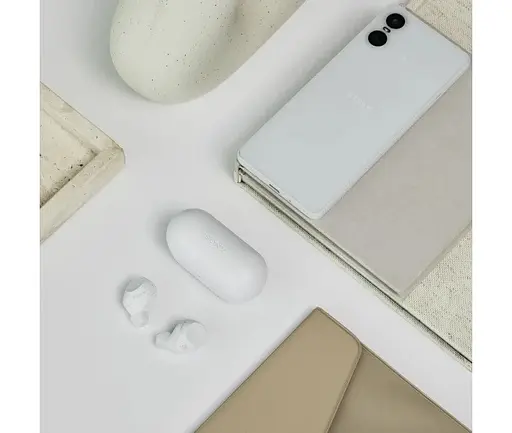 Навушники бездротові Sony WF-C710N міні стерео блютуз гарнітура (WFC710NW.E) білі - фото 7