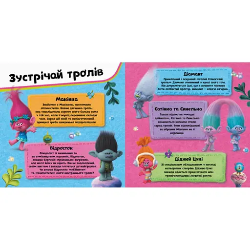 Альбом з наклейками Тролі Ранок 962003 Твій творчий альбом - фото 4