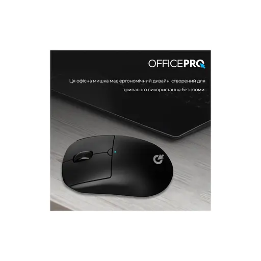 Мышь OfficePro M307B Silent Click Wireless/Bluetooth Black (M307B) - фото 8