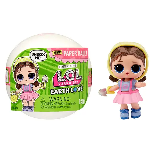 Игровой набор с куклой День Земли L.O.L. Surprise! 579557 экологический бумажный шарик - фото 6