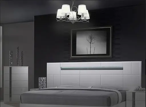 Люстра подвесная Brille с абажуром в спальню E27 60W CH (BKL-651S/5) - фото 7