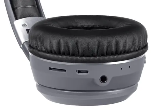 Навушники Defender FreeMotion B571 Bluetooth LED Gray (63571) - фото 5