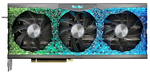 Відеокарта Palit RTX 3070 8Gb GameRock (NE63070019P2-1040G) (GDDR6, 256 bit, PCI-E v4.0) Б/в - фото 1