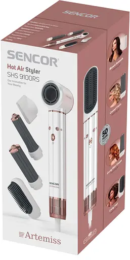 Фен-щетка Sencor SHS 9100RS (7135802) - фото 5