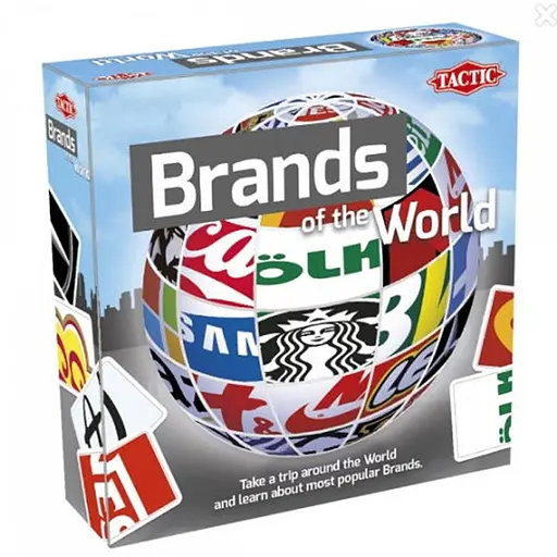 Настольная игра Tactic Бренды мира (Brands of the World) (англ.) (58163) - фото 1