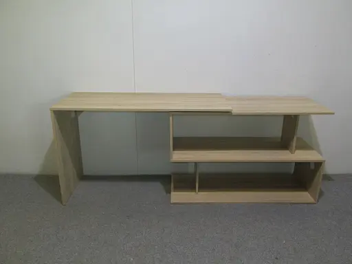 Стіл комп'ютерний поворотний з полицями М-ЗОН Джеко 1200 Німфея Альба (MZN-031031) - фото 13