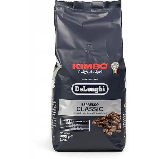 Кофе в зернах Kimbo Delonghi Classic 1 кг - фото 1