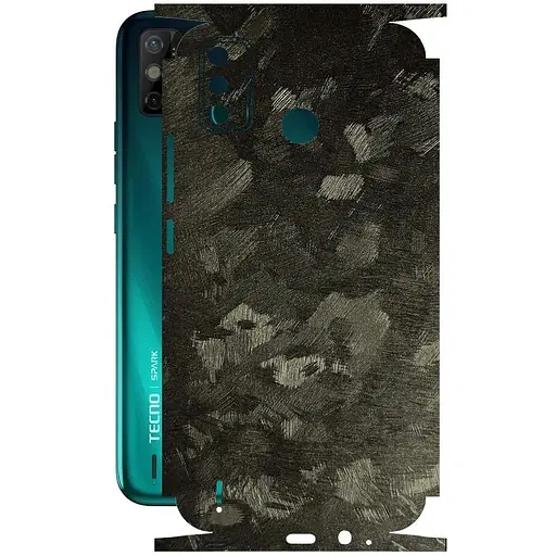Защитная пленка StatusSKIN для Tecno Spark Go 2020 Корпус Винил Кованый металл - фото 1