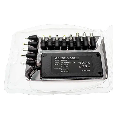 Зарядное устройство универсальное для ноутбука GRAND 120W + 13 переходников - фото 2