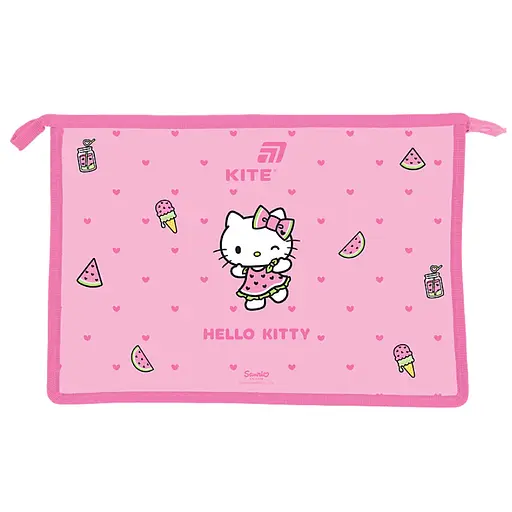 Папка на блискавці Hello Kitty A4+ (HK26-428) - фото 1