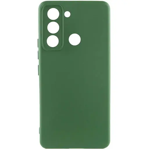 Чехол Lakshmi Silicone Cover Full Camera (A) для Tecno Pop 5 LTE Зеленый / Dark green