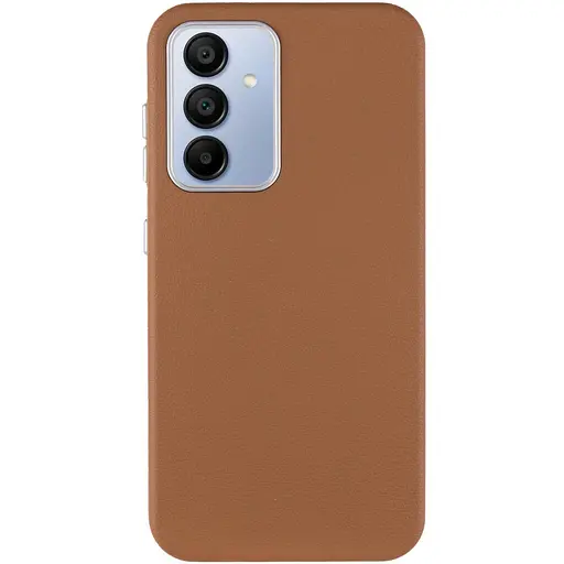 Чехол Epik кожаный Leather Case Metal Buttons для Samsung Galaxy S24+/S25+ Brown - фото 2